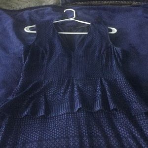 BCBG peplum dress